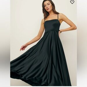 Reformation Gracen Satin Dress